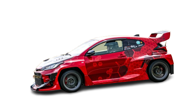 La féroce Yaris Rocket Bunny